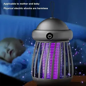 Portable USB Rechargeable Electric Shock Mosquito Killer Lamp