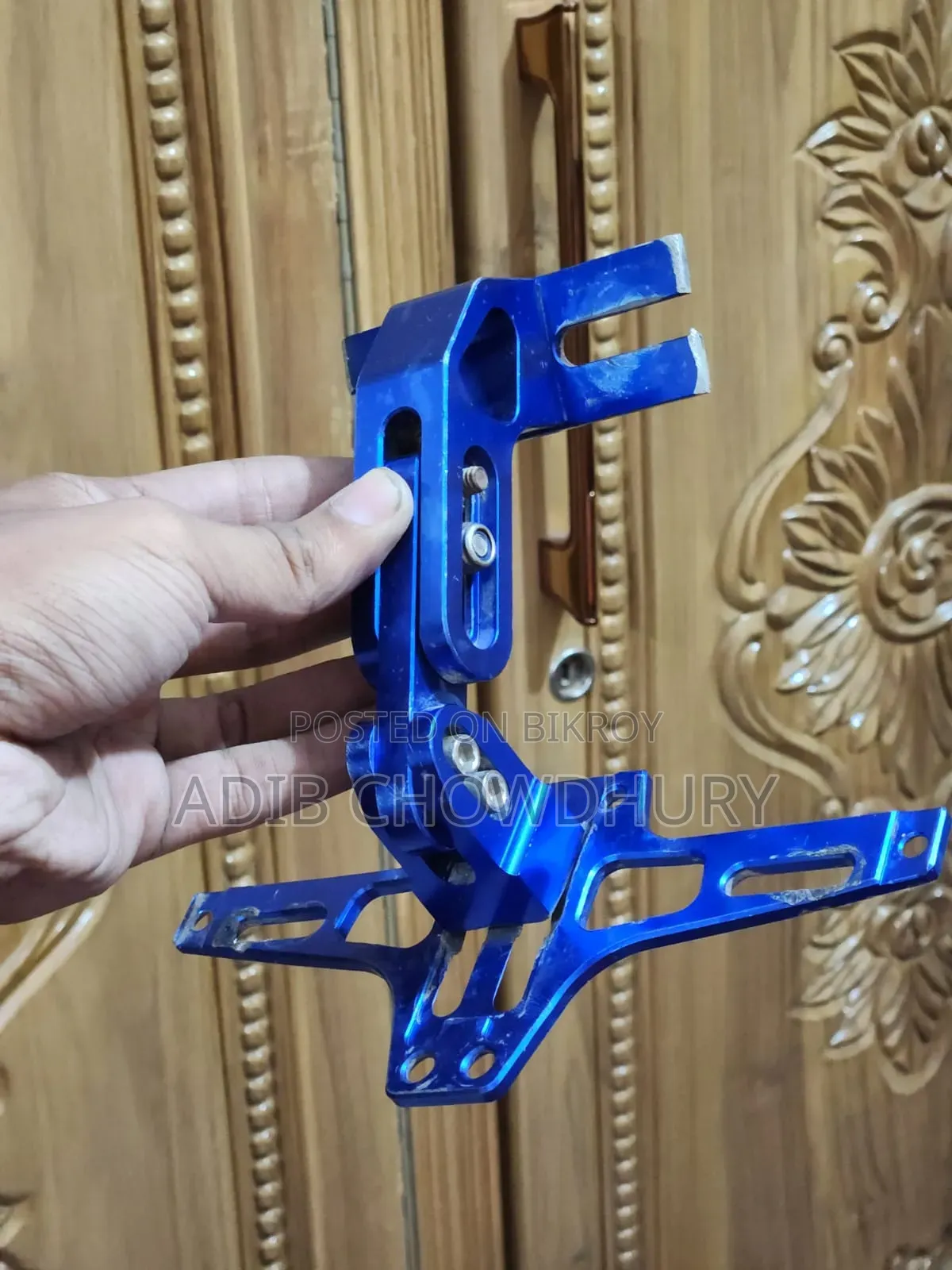 Number Plate Clamp
