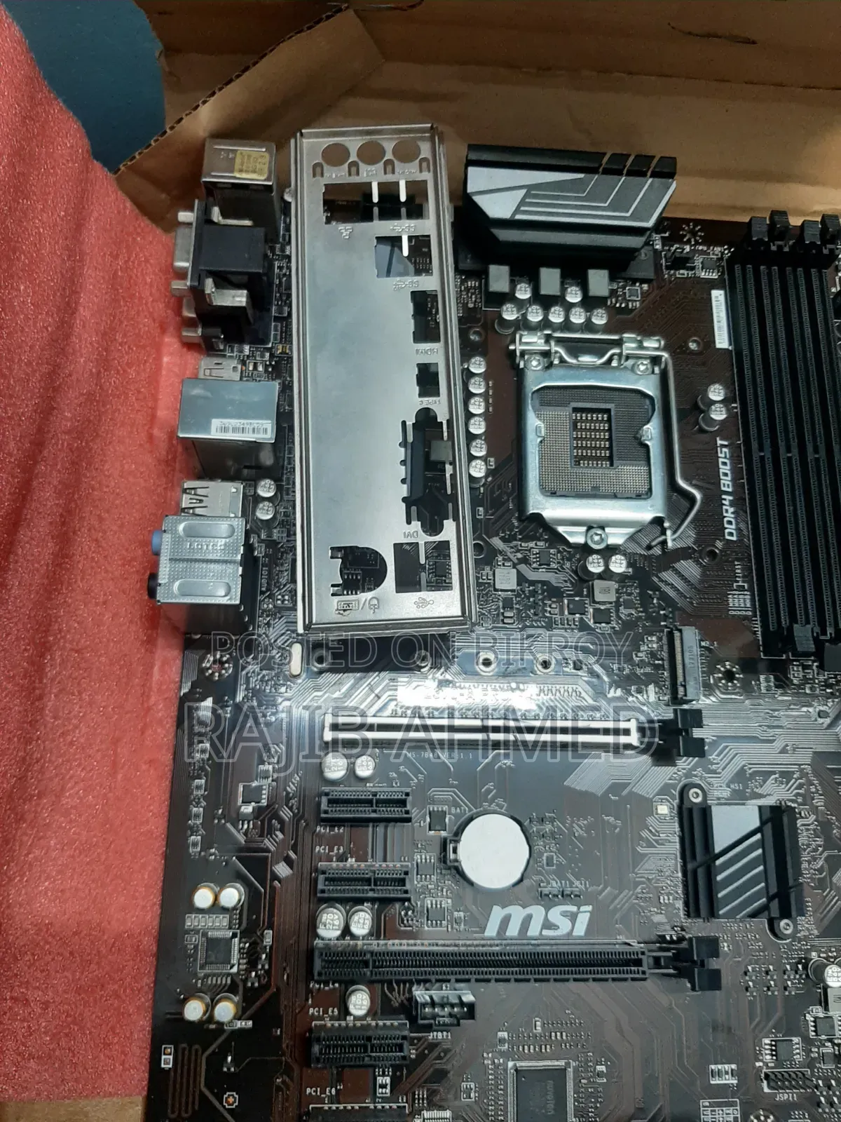 Msi Z370-a Pro Intel Motherboard (Brand New / Intact)
