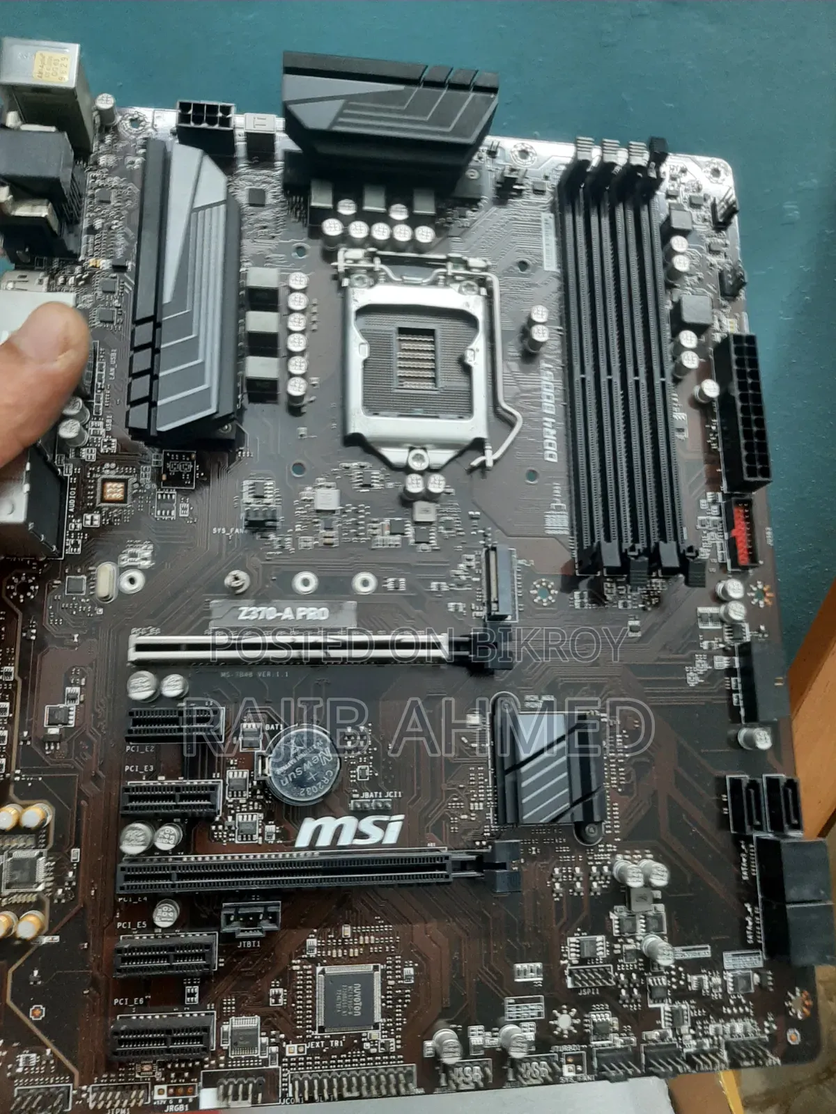 Msi Z370-a Pro Intel Motherboard (Brand New / Intact)