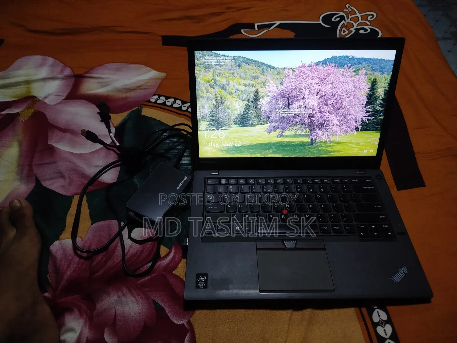 Laptop Lenovo 8GB Intel Core I7 SSD 256GB