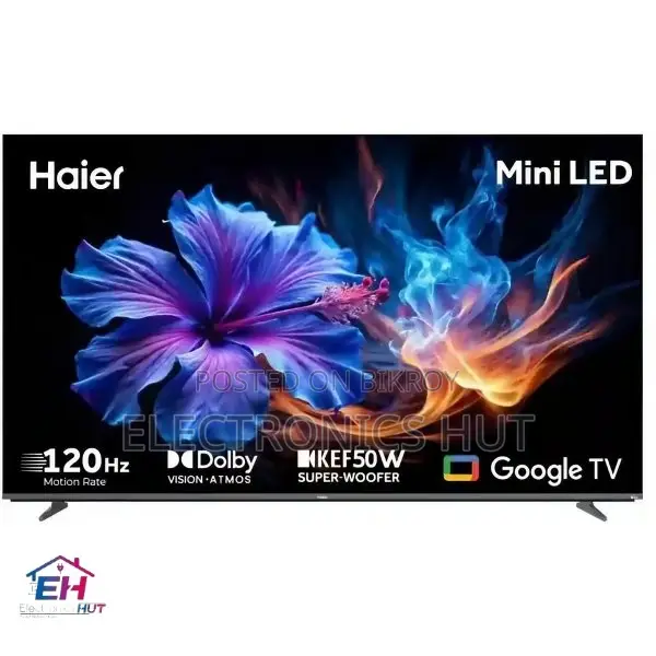 দৈনিক বাজেট অফার (Haier H65m80fux 65" 4k Mini Led Smart Google Tv)