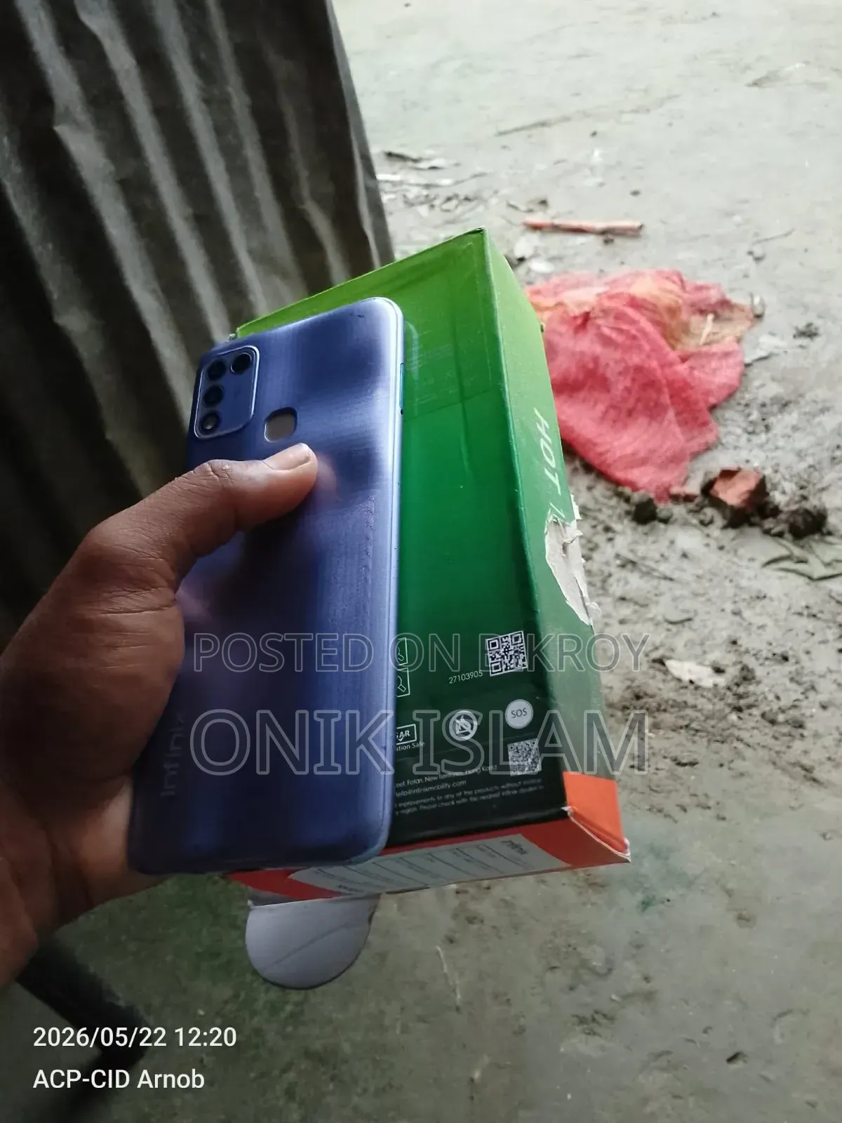 Infinix Hot 11 Play 64 GB Blue