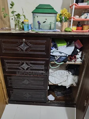 Wardrobe for sale at an attractive price (old) chair free