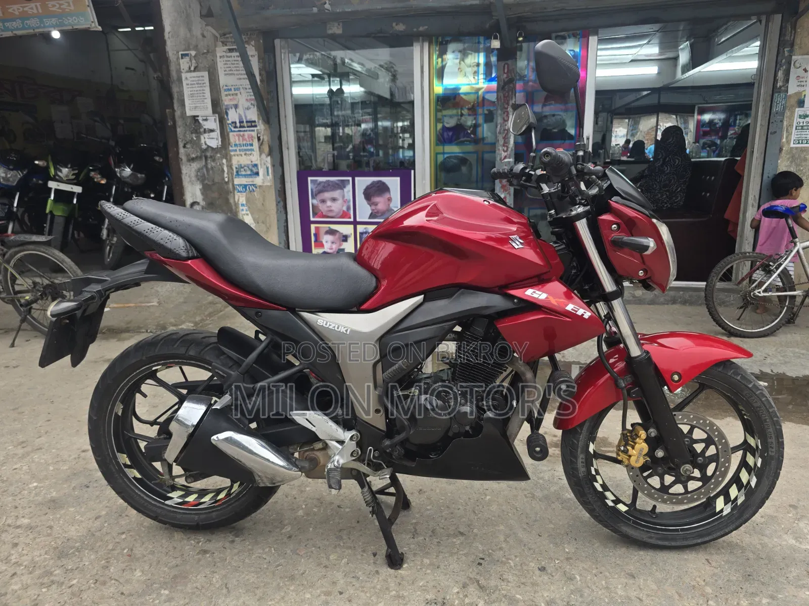 Suzuki Gixxer Monotone 2021 Red