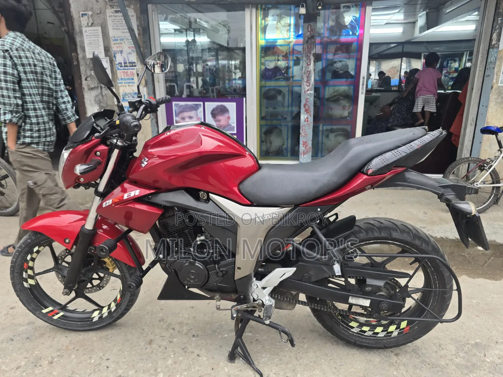 Suzuki Gixxer Monotone 2021 Red