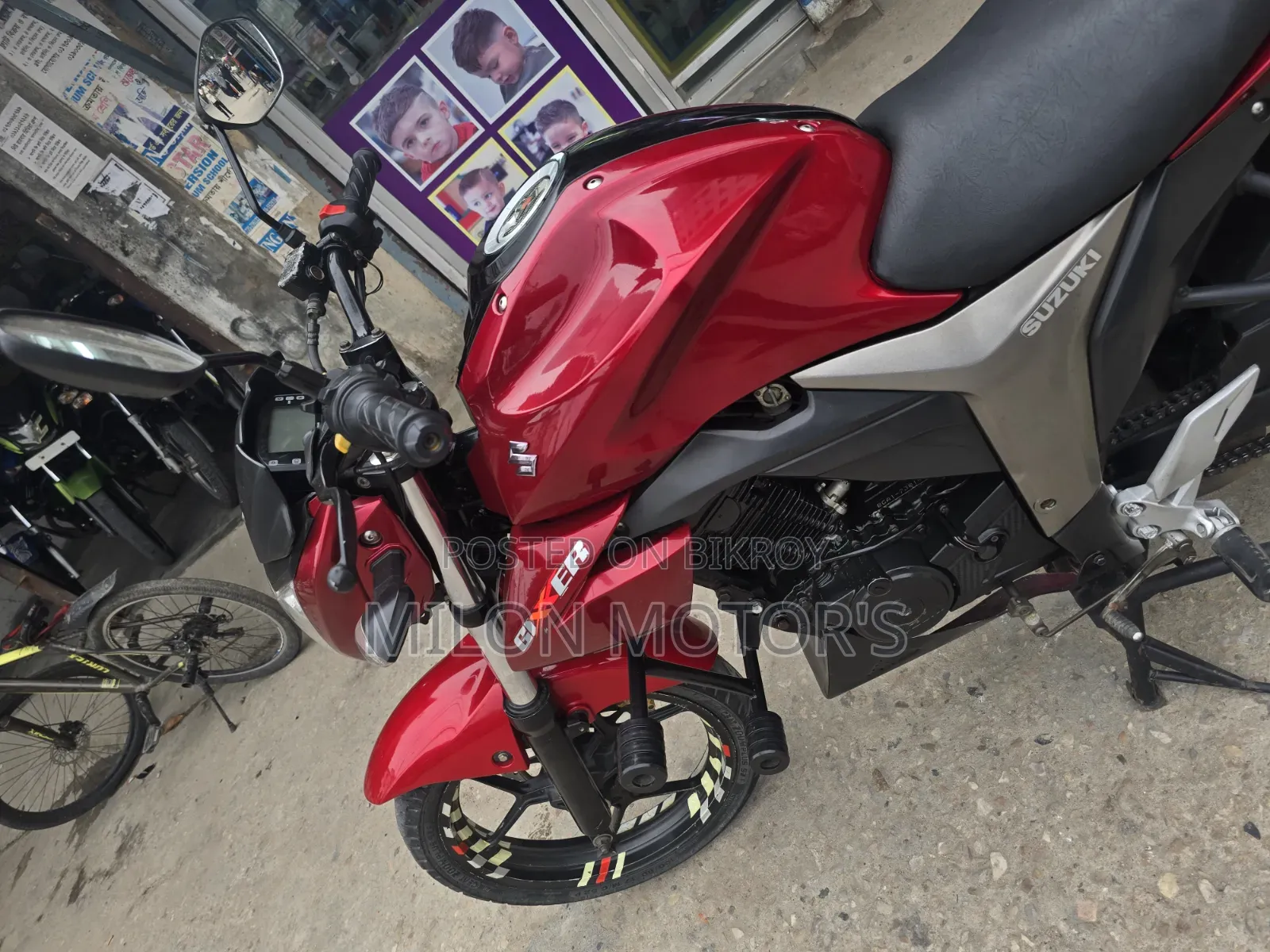 Suzuki Gixxer Monotone 2021 Red