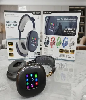 Overhead Wireless Headphones With Built-