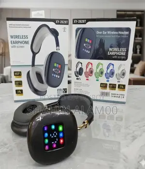Overhead Wireless Headphones With Built-