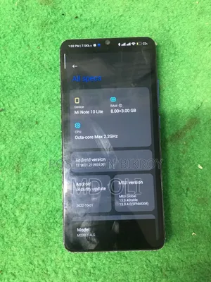 Xiaomi Mi Note 10 Lite 128 GB Blue