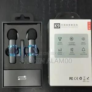 Double Wireless Microphone 2 In 1