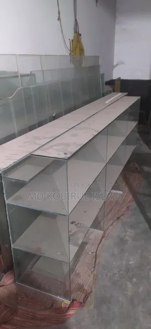 Glass Door and Glass Rack