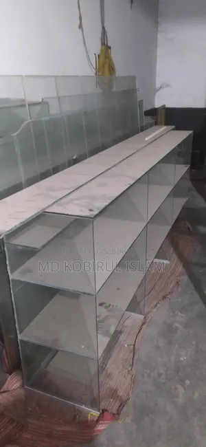 Glass Door and Glass Rack