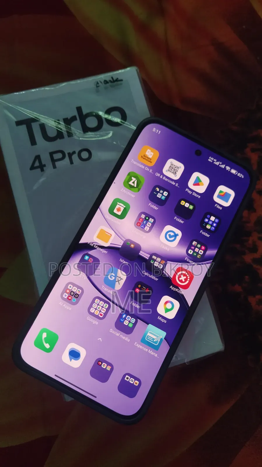 Xiaomi Redmi Turbo 4 Pro 256 GB Black