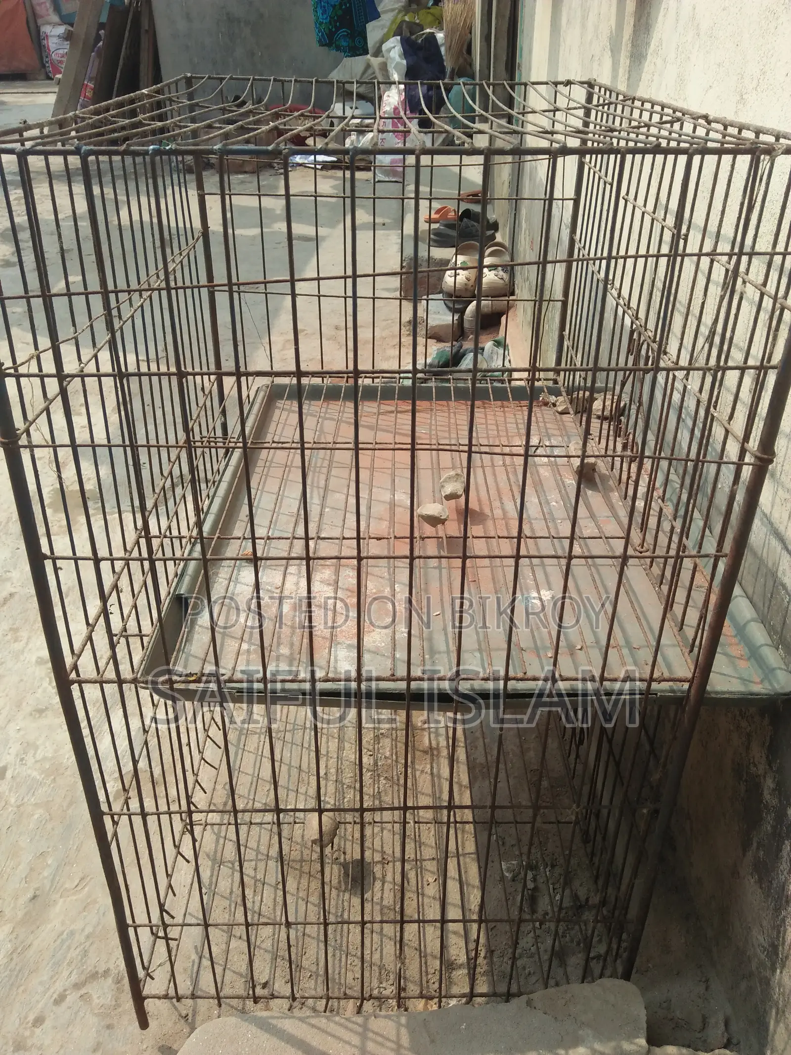 2-Compartment Pigeon Cage