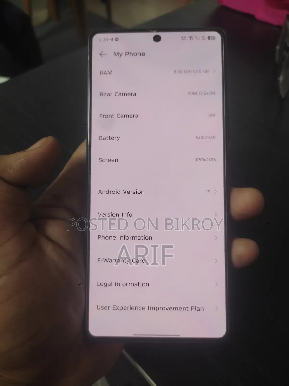 Infinix Note 50 Pro 256 GB Black