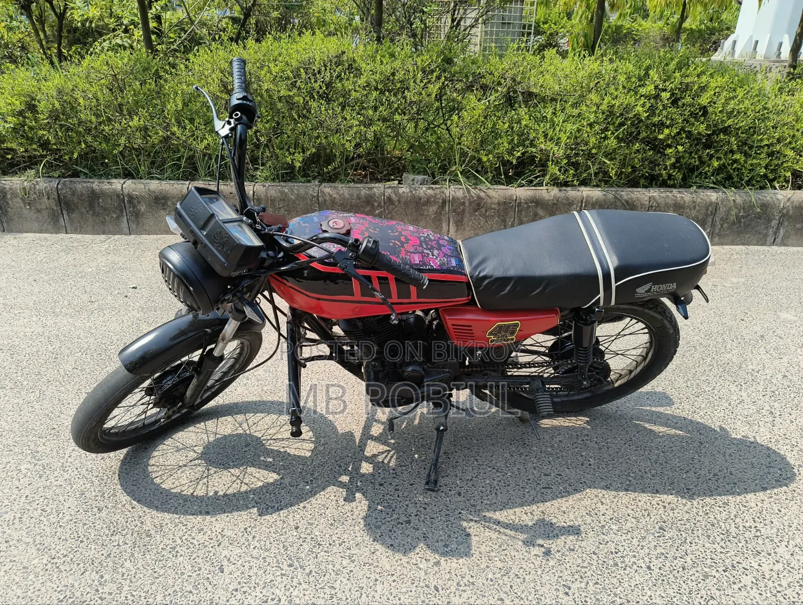 Honda CG110 2015 রেড