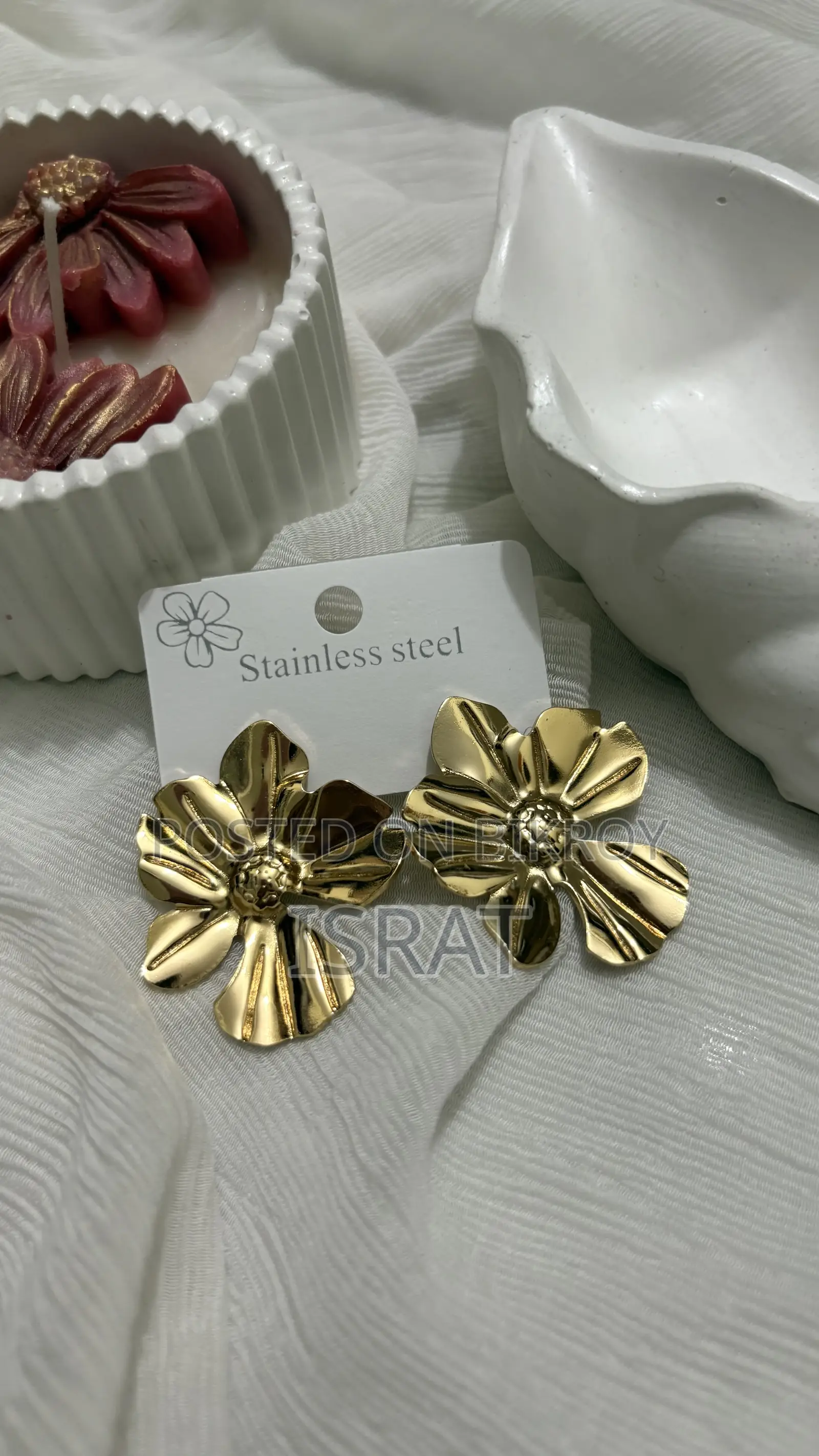 Original China Stainless Steel Earrings