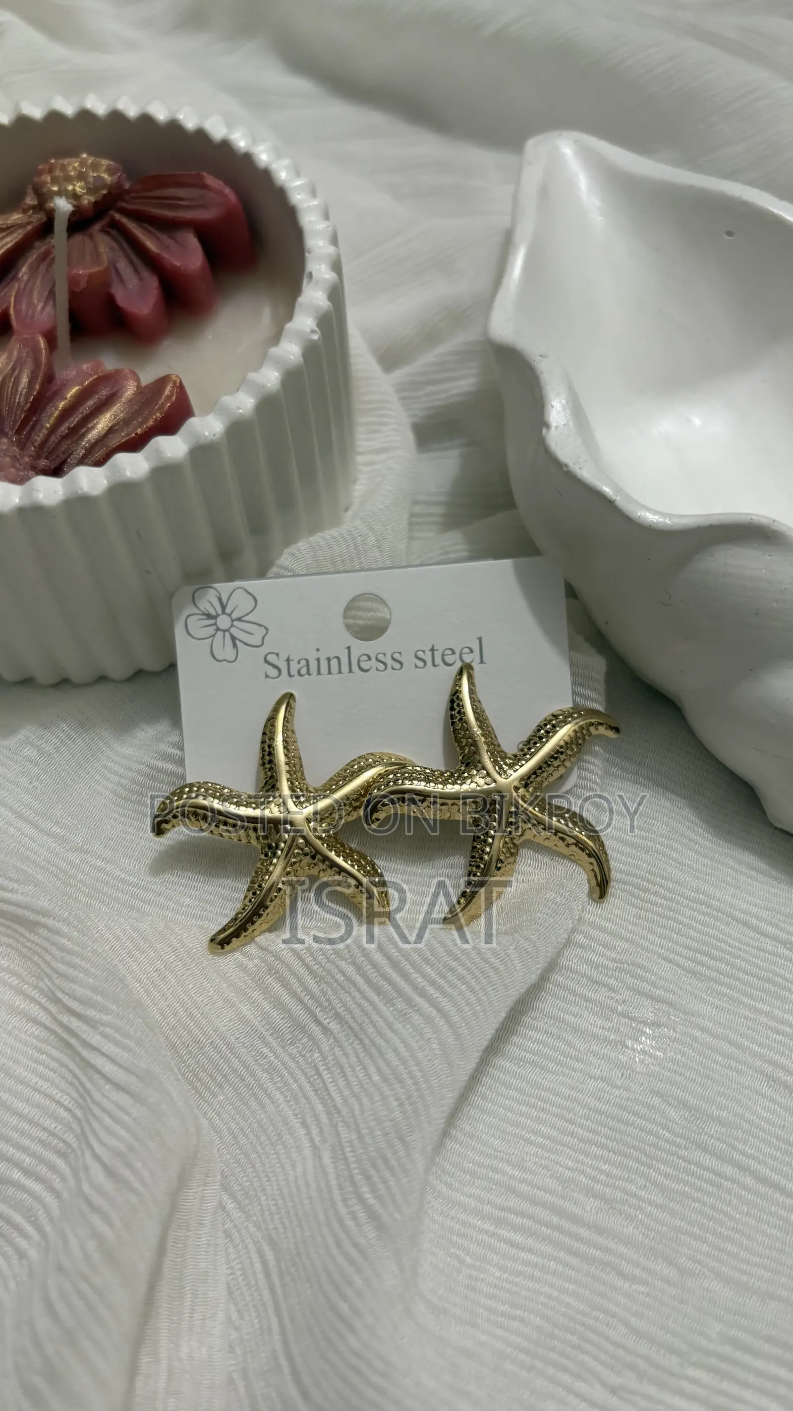 Original China Stainless Steel Earrings