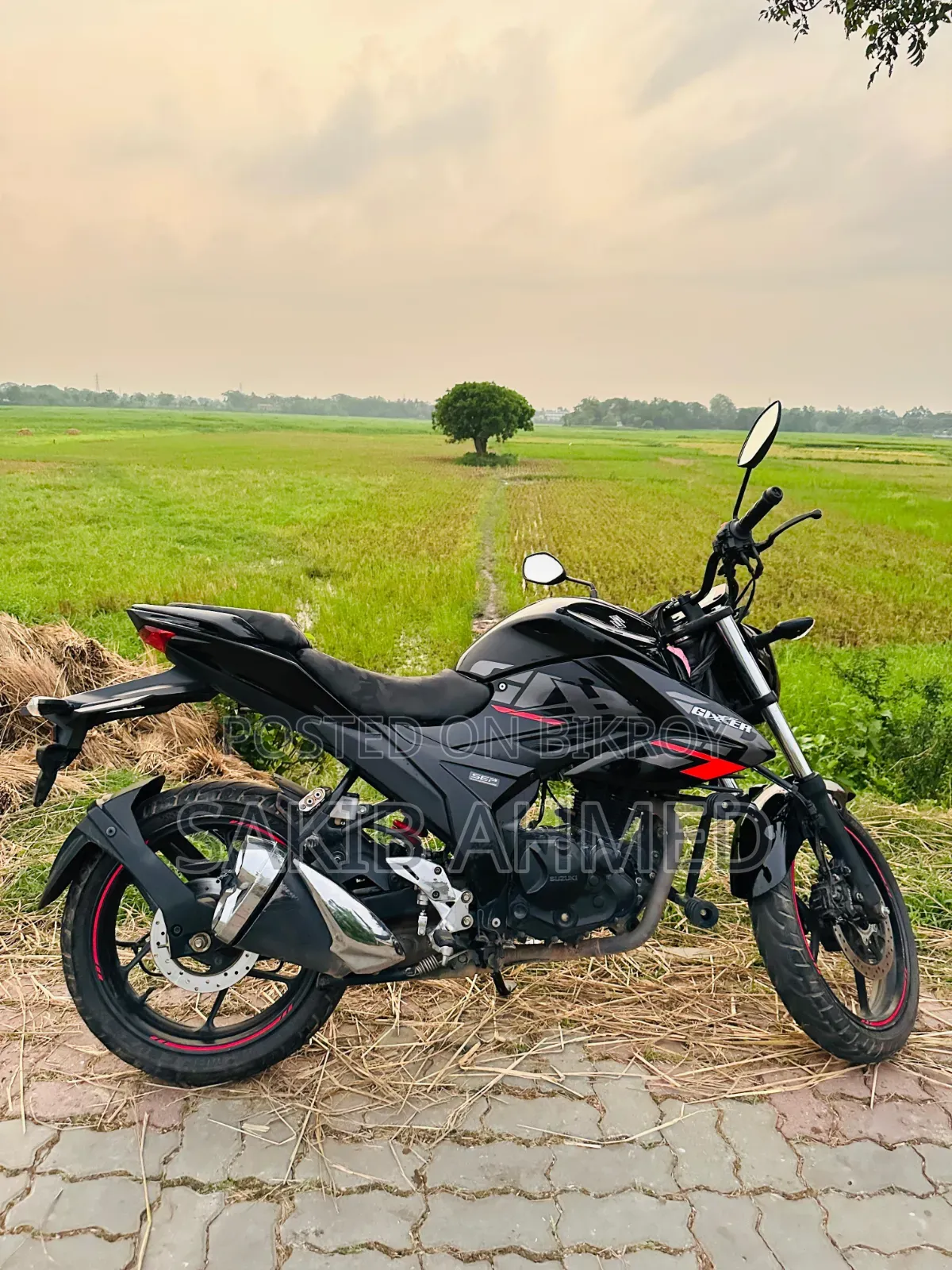 Suzuki Gixxer Fi ABS 2023 Black