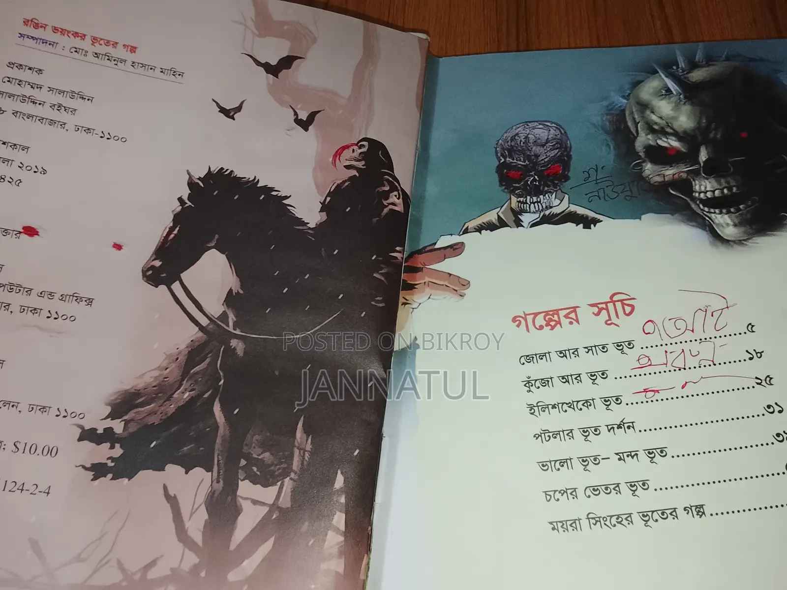 Horror Story Book