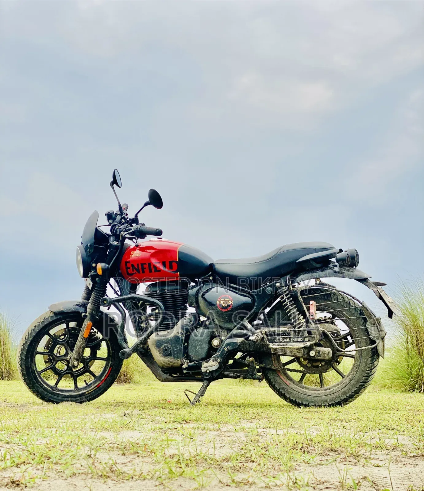 Royal Enfield Hunter 350 2025 Red