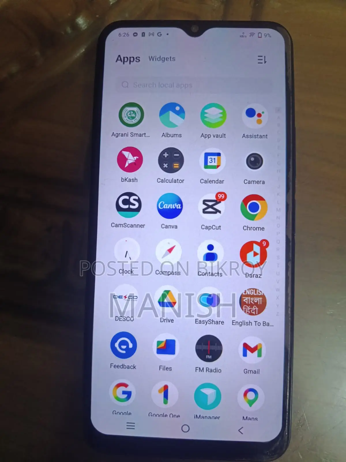 Vivo Y21 128 GB Blue