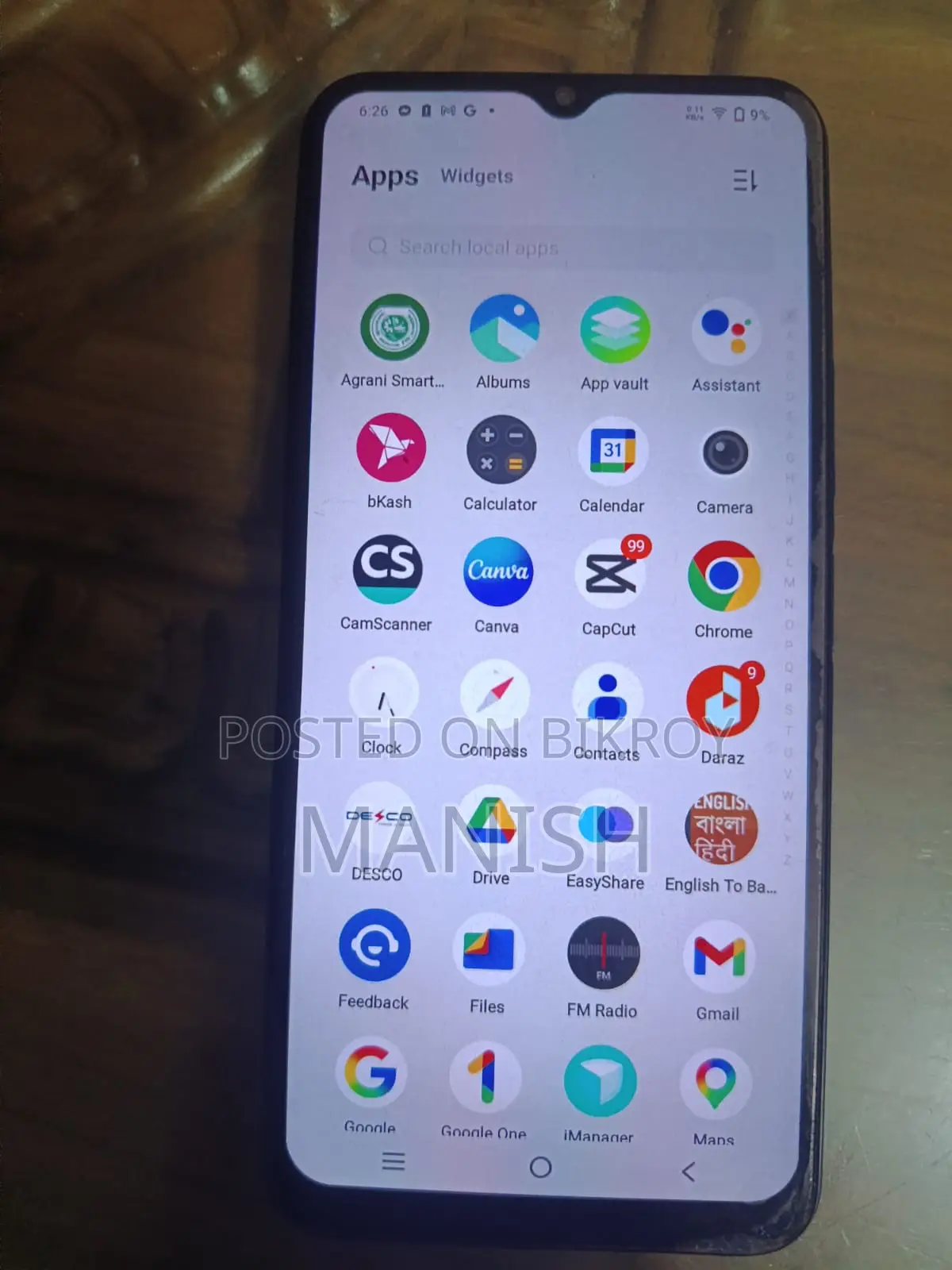 Vivo Y21 128 GB Blue