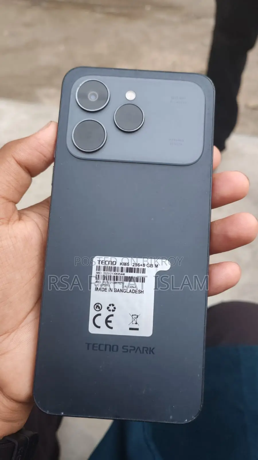 Tecno Spark 40 256 GB Black
