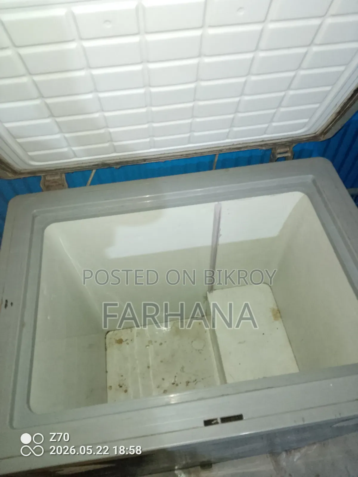 ইমারজেন্সি ডিপ ফ্রীজ বিক্রি করবো