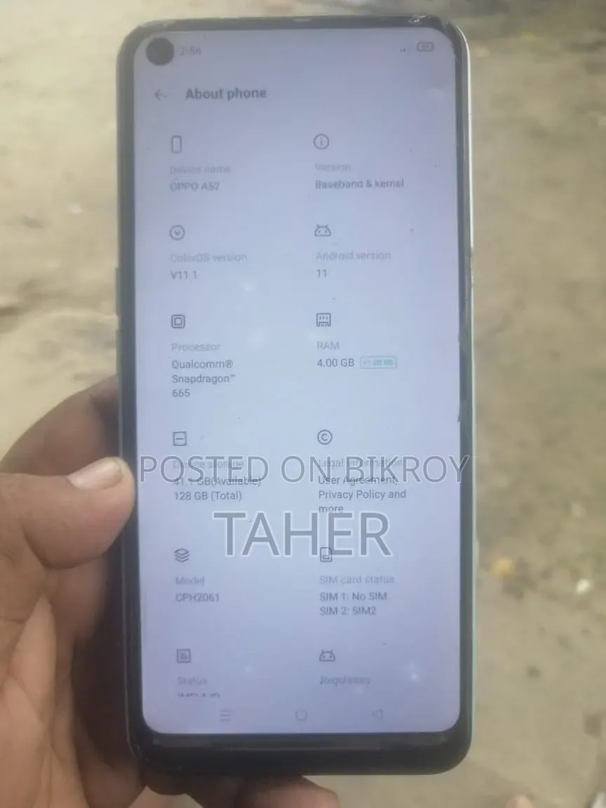 Oppo A52 128 GB