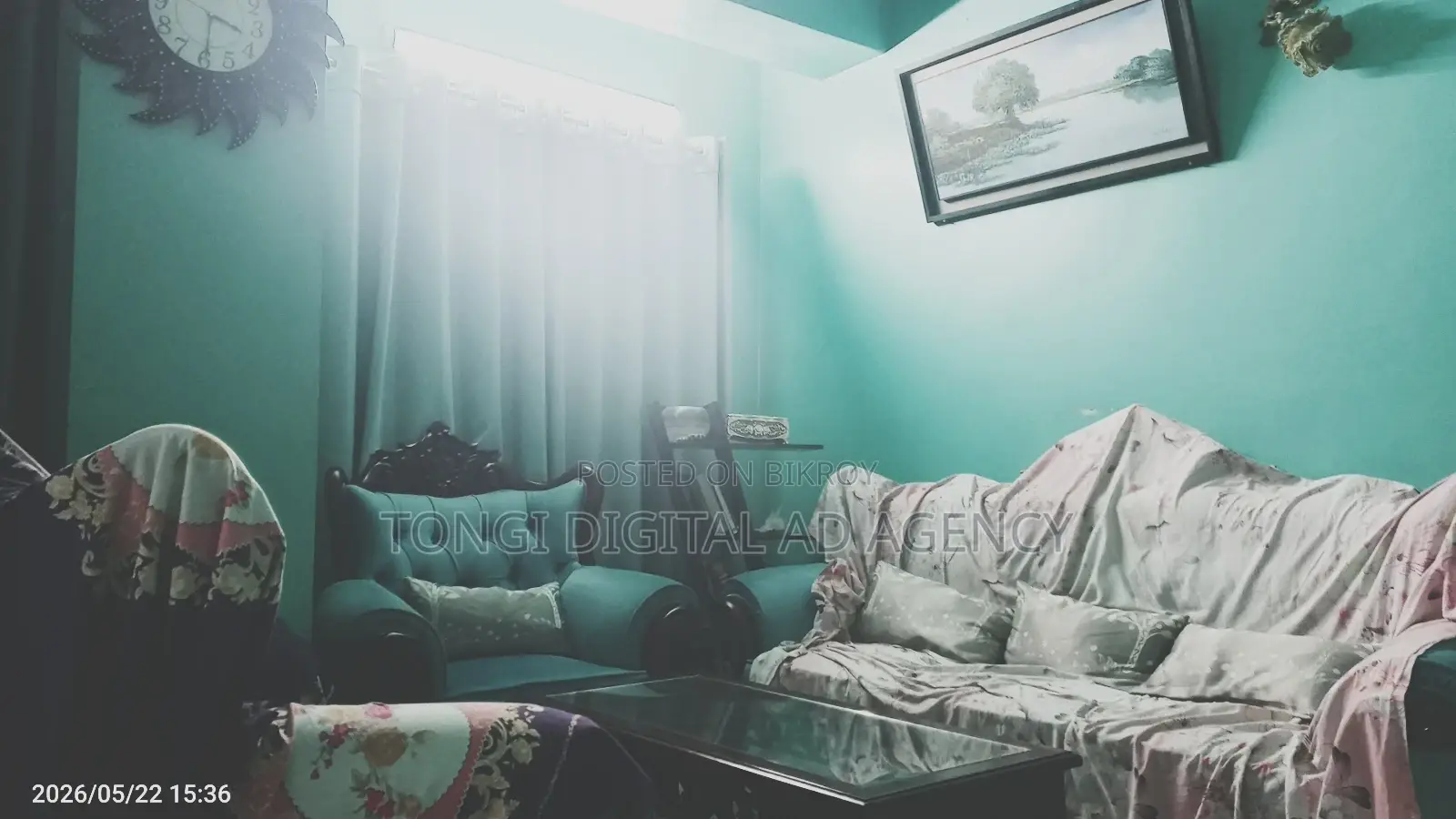 Furnished 3-bedroom Apartment in Belasheshe, Tongi for sale