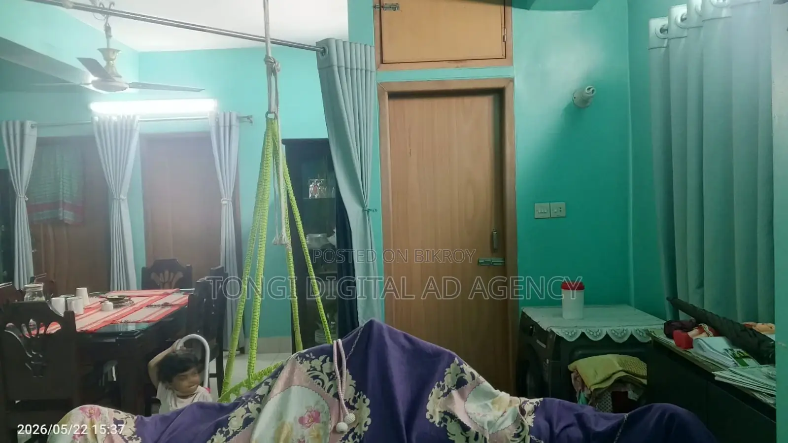 Furnished 3-bedroom Apartment in Belasheshe, Tongi for sale
