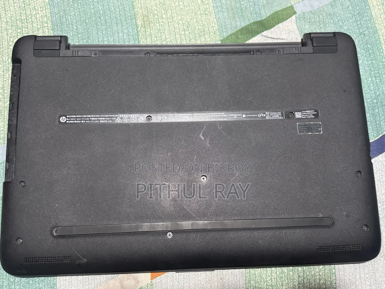 Laptop HP 6GB SSD 128GB