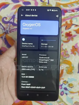 OnePlus 9 Pro 256 GB Silver