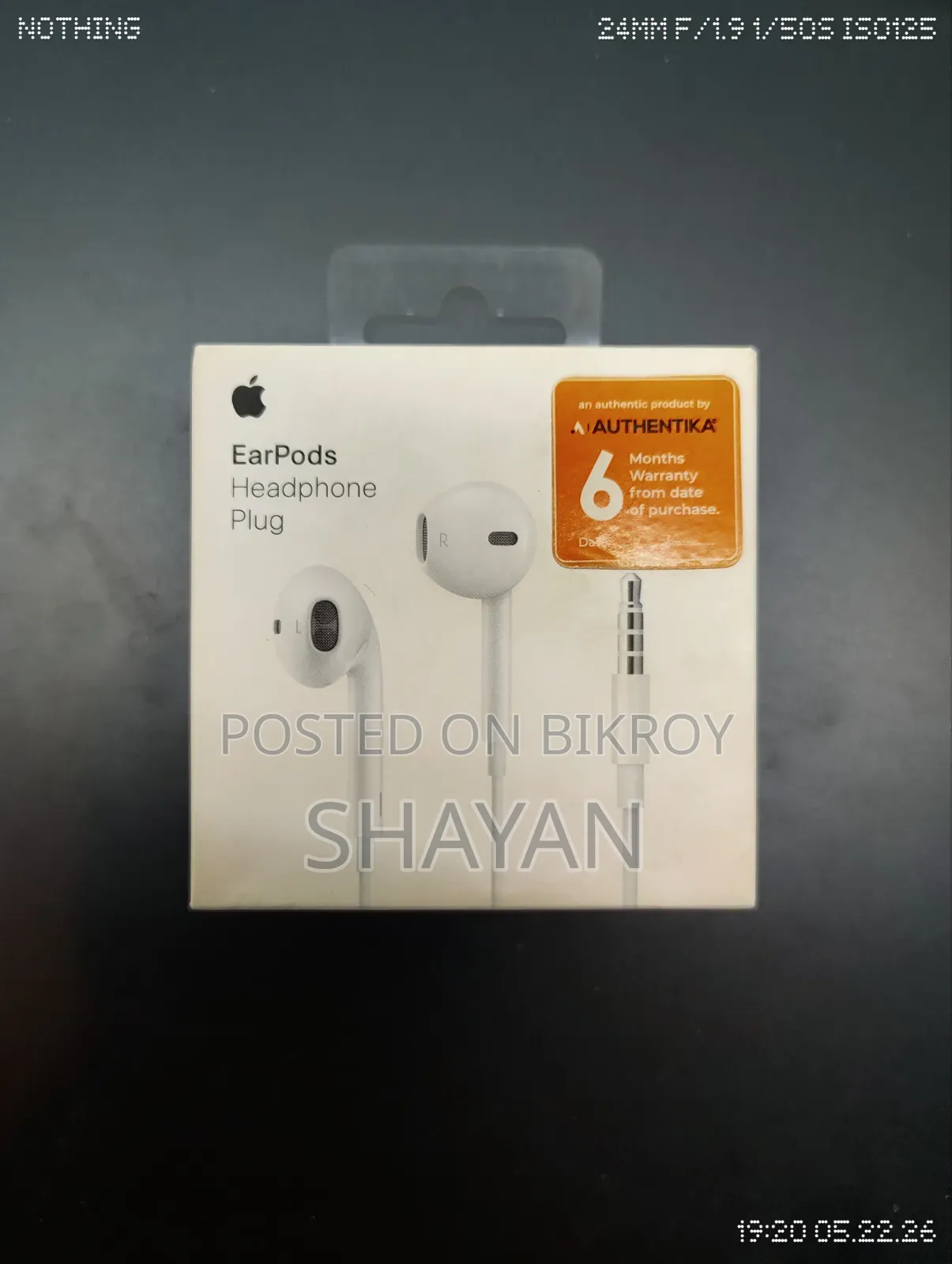 Apple Earpods(3.5mm) Original Sealed