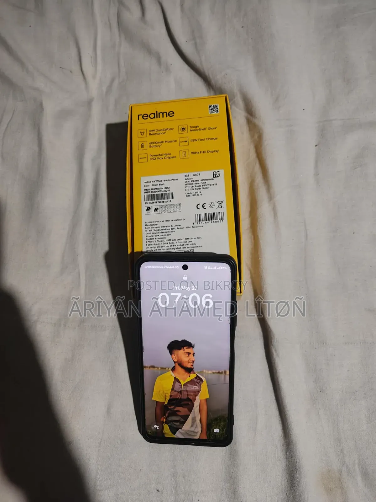 Realme C75 128 GB Black