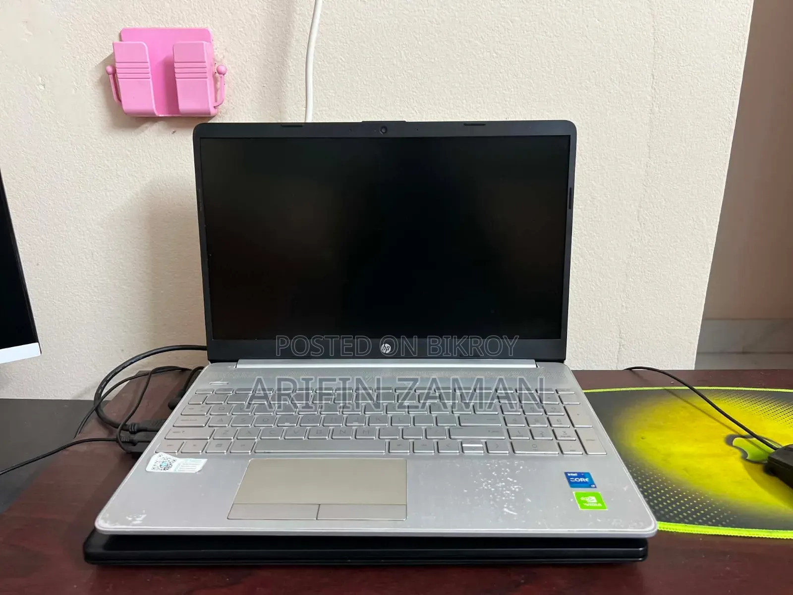 ল্যাপটপ এইচপি ১৫এস ১৬জিবি ইন্টেল কোর আই৭ এসএসডি ৫১২জিবি