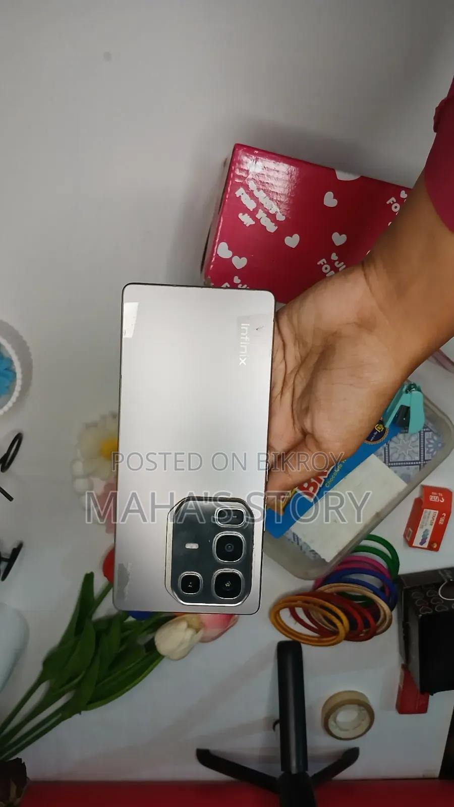 Infinix Note 50 Pro 256 GB Gray