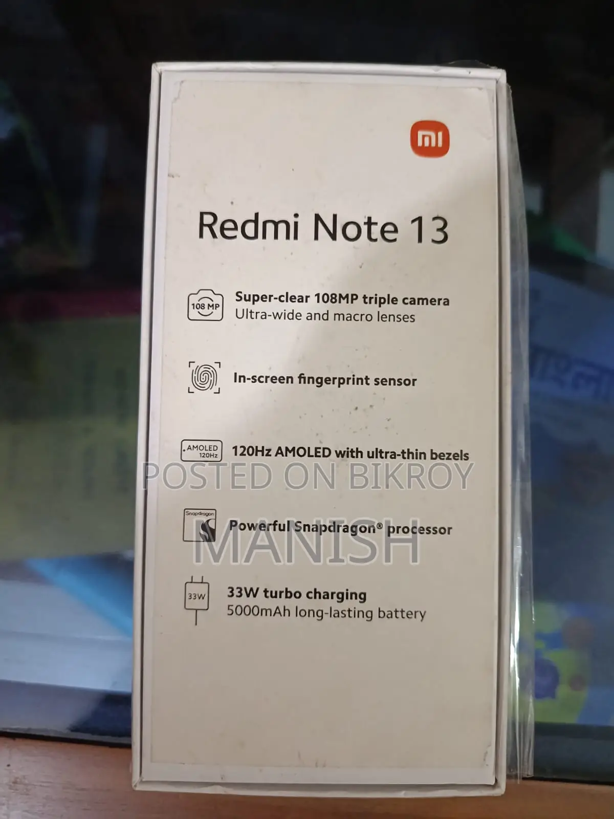 Xiaomi Redmi Note 13 128 GB Black