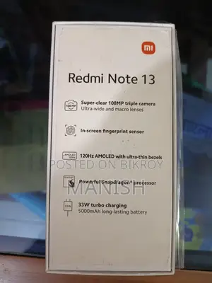 Xiaomi Redmi Note 13 128 GB Black