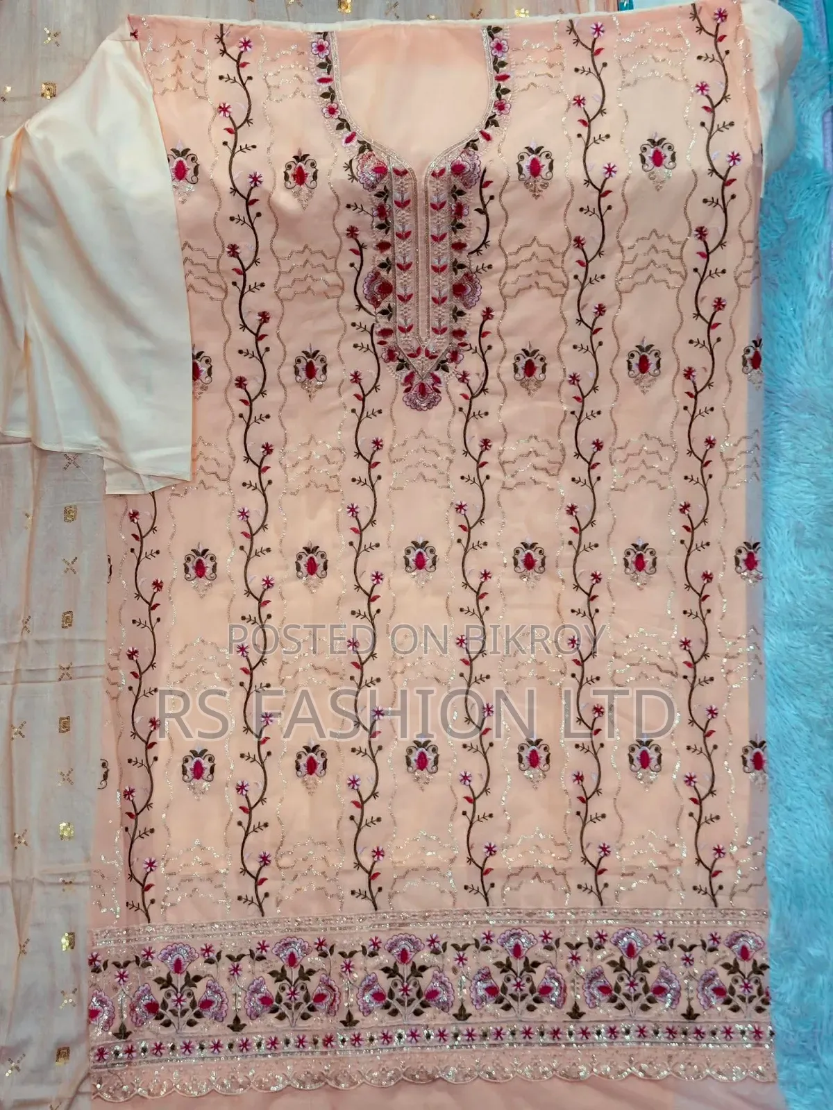 Premium Sequence Georgette Three Piece