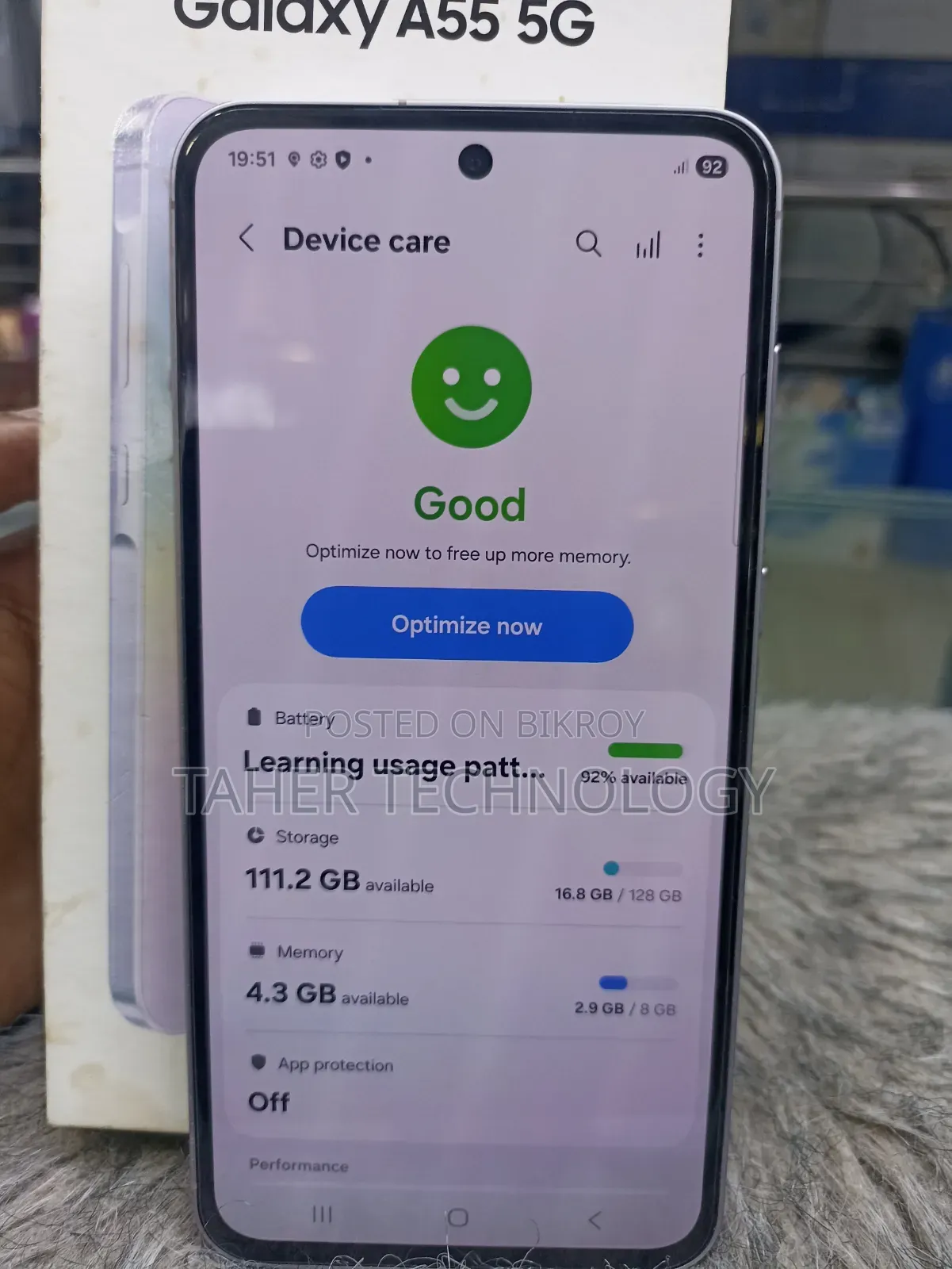 Samsung Galaxy A55 128 GB Pink