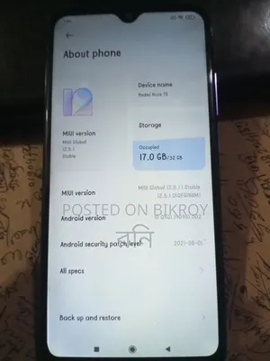 Xiaomi Redmi Note 7S 32 GB Blue