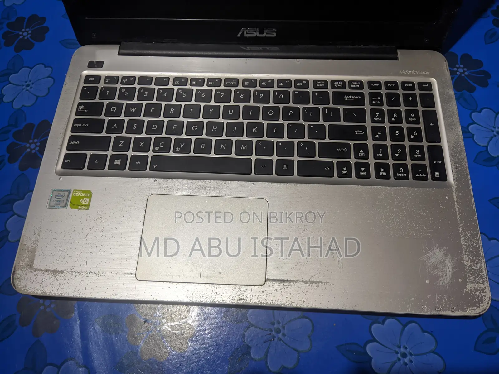 ল্যাপটপ Asus 8GB Intel Core i5 SSD 128GB