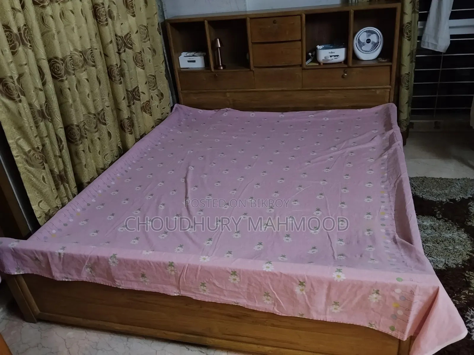 Bed With Mattress and Foam