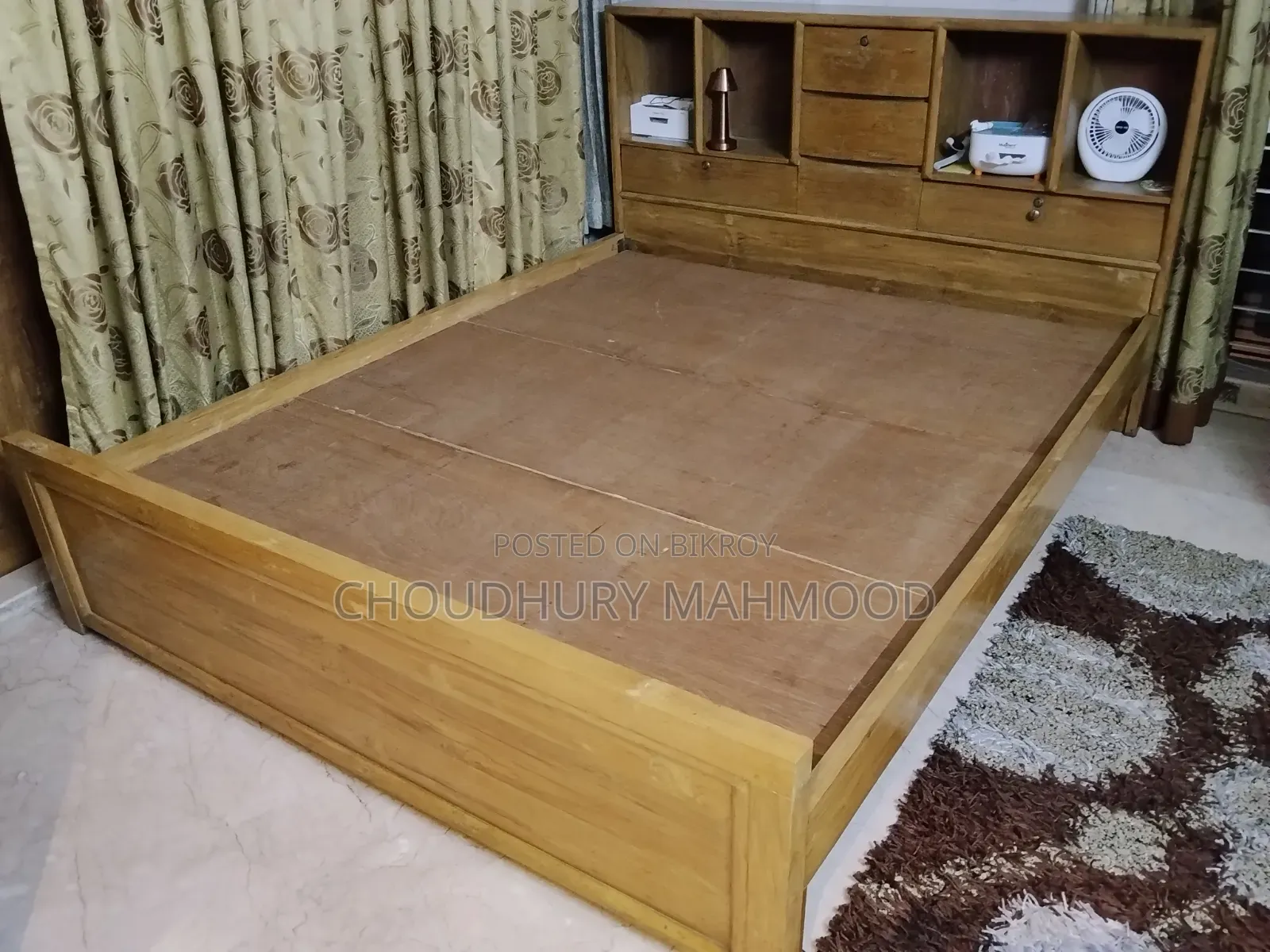 Bed With Mattress and Foam