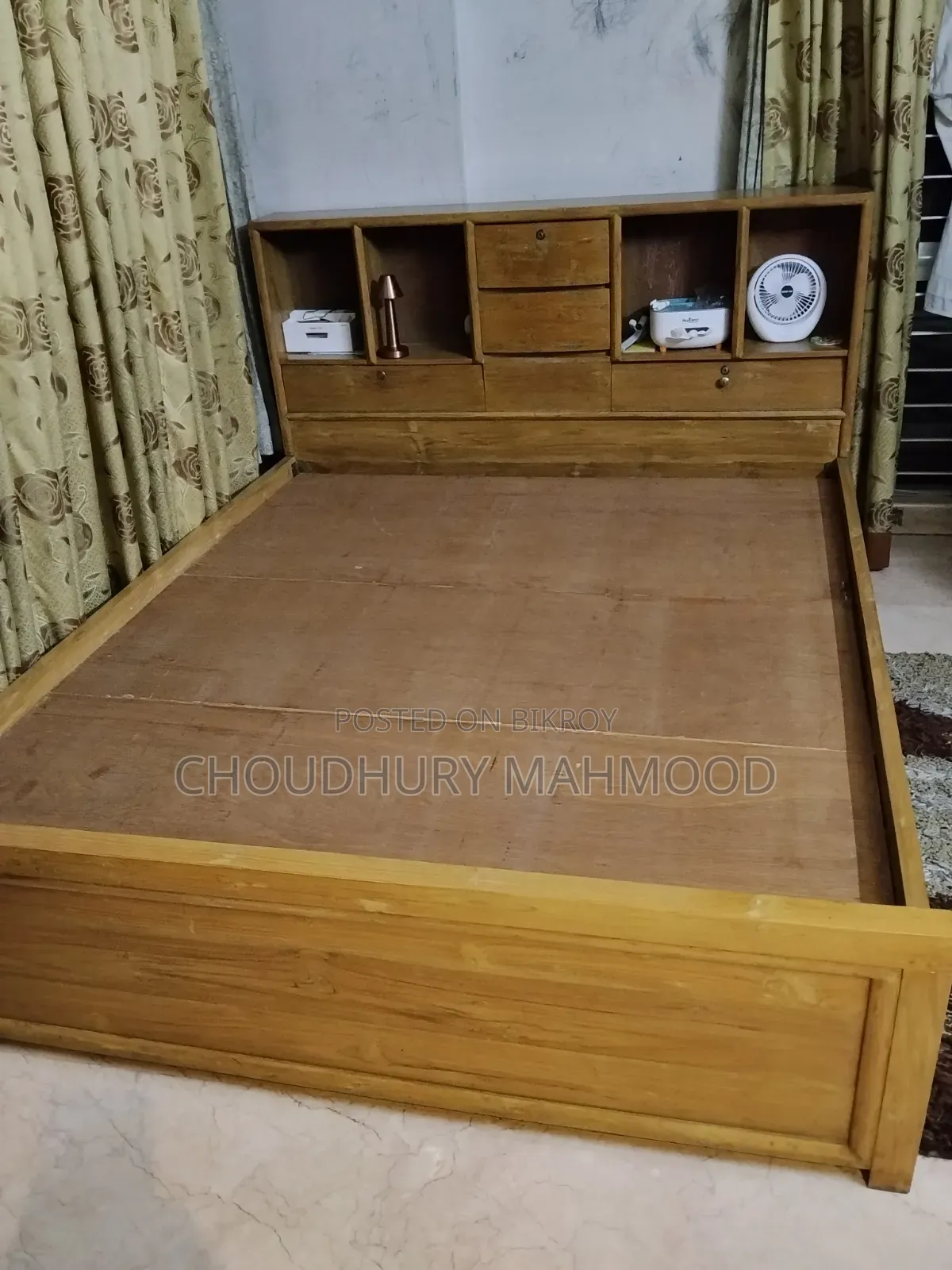 Bed With Mattress and Foam