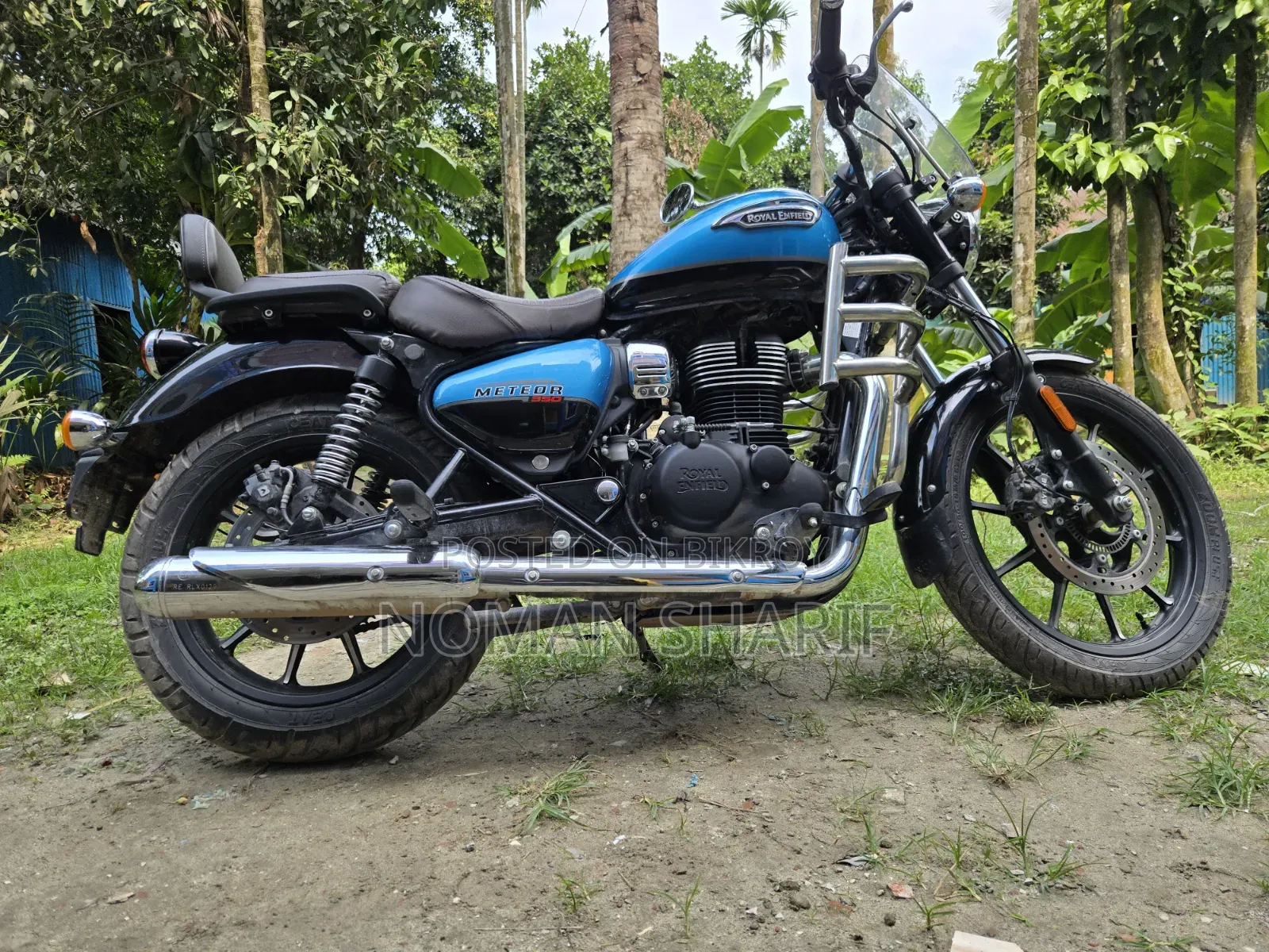 Royal Enfield Meteor 350 2025 Blue