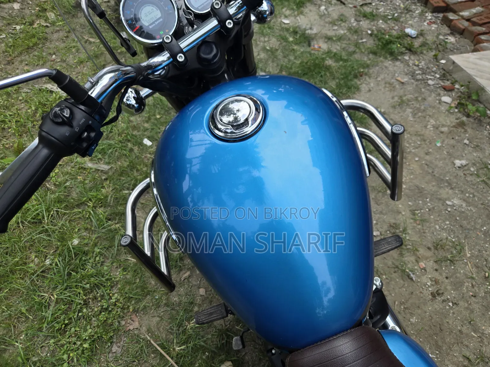 Royal Enfield Meteor 350 2025 Blue